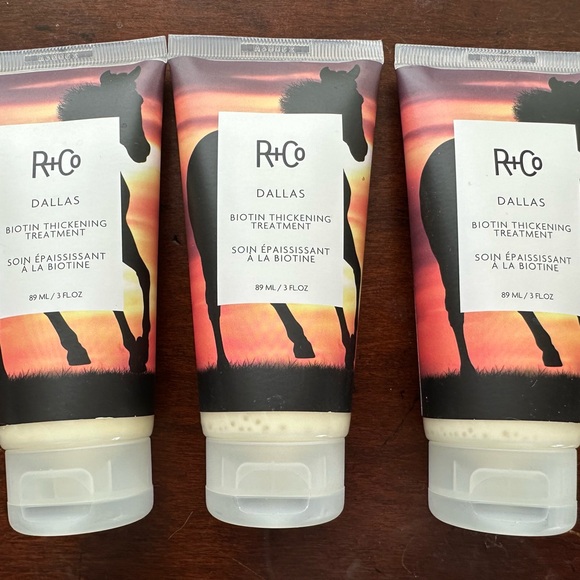 New R+Co Dallas Biotin Thickening Treatment - Cream - set of 3 - Picture 1 of 2